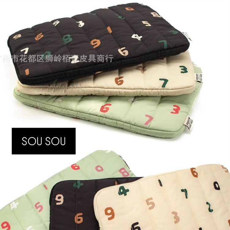 Japanese Simple Digital New Arrival Multi-Functional Clutch Bag Portable Fashionable iPad Sleepbag Sou Tablet Bag