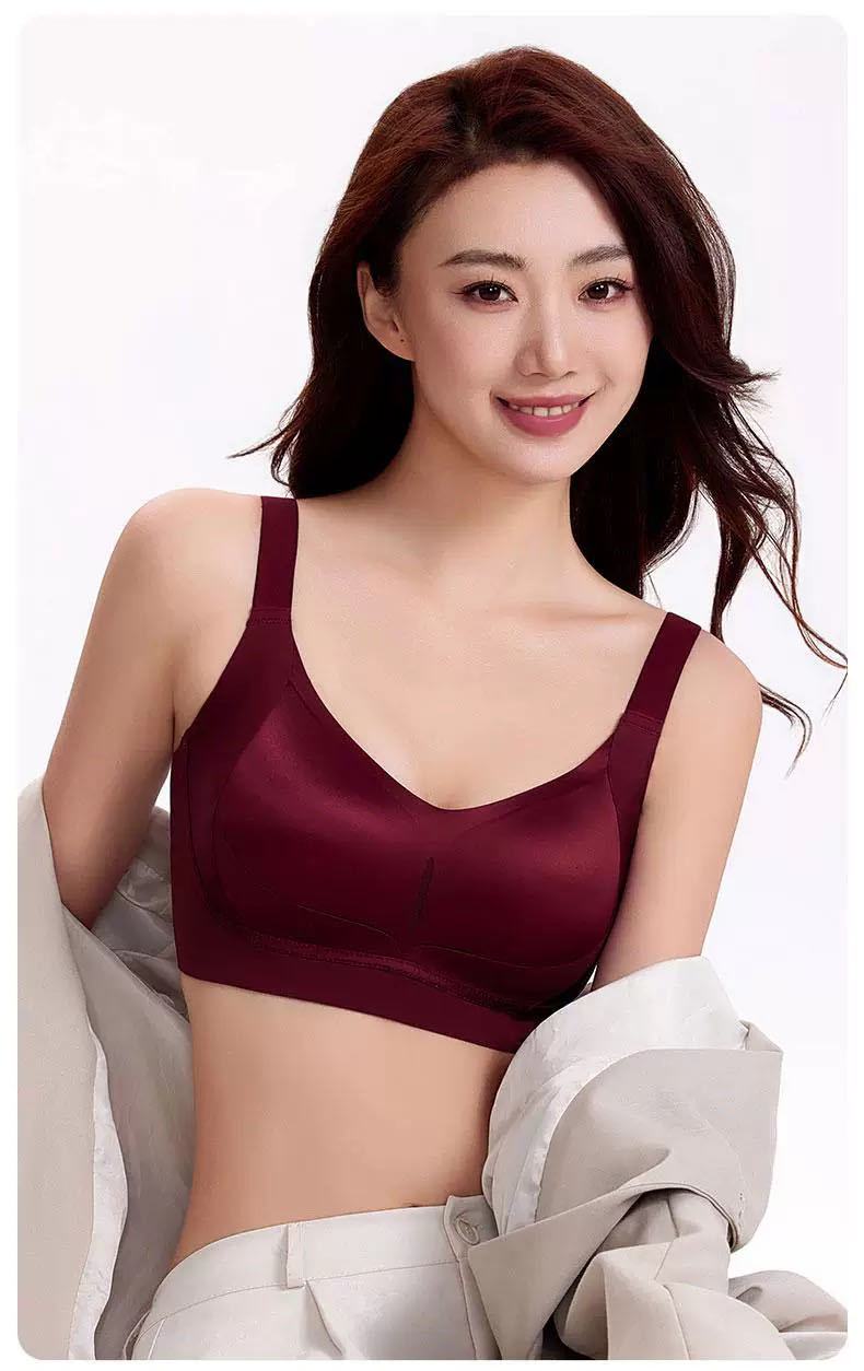 Venta directa de fábrica comercio electrónico transfronterizo Sudeste de Asia Vietnam Tailandia damas sin costuras sujetador de recogida lateral cómodo