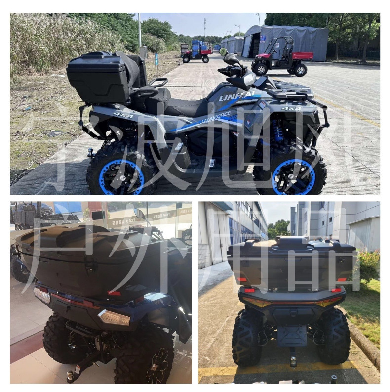 Atv Four-Wheel Motorcycle Rear Trunk Atv Manufacturer Direct Sales 120L Large Capacity Suitable for All Models