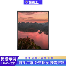 跨境厂家直供亚马逊PVC相框挂墙摆台透明装画框批发照片墙组合