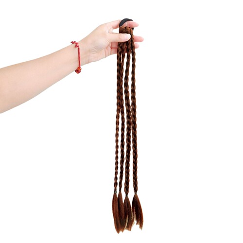 New Chinese braid wig braid braid long braid fashion boxing braid wig female ponytail sweet cool millennium hottie