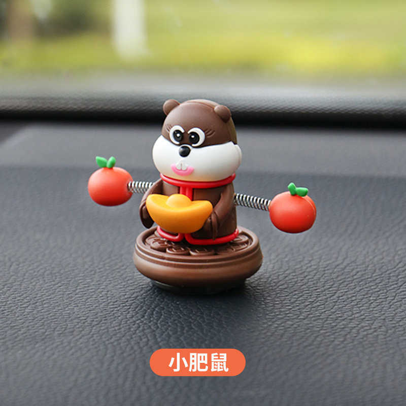 贝维斯汽车仪表台卡通摆件创意礼品内饰用品可爱车载汽车摆件批发|undefined