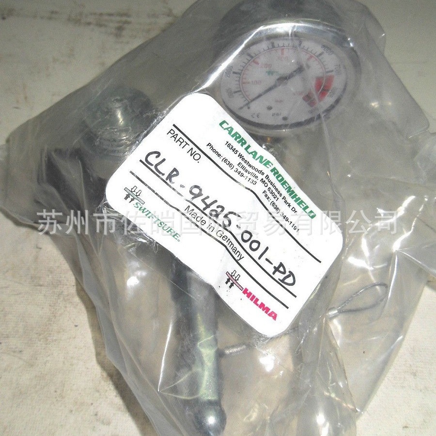 德国公司HILMA品牌CLR-9425-001-PD型号原装进口压力表