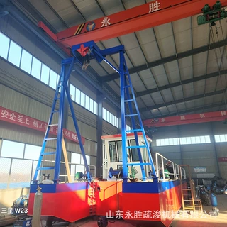 射吸式吸沙船 出/口抽沙船 水库河道挖泥清淤船 射吸船