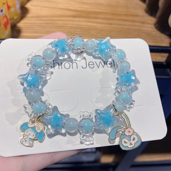 children's cartoon fresh beaded bracelet