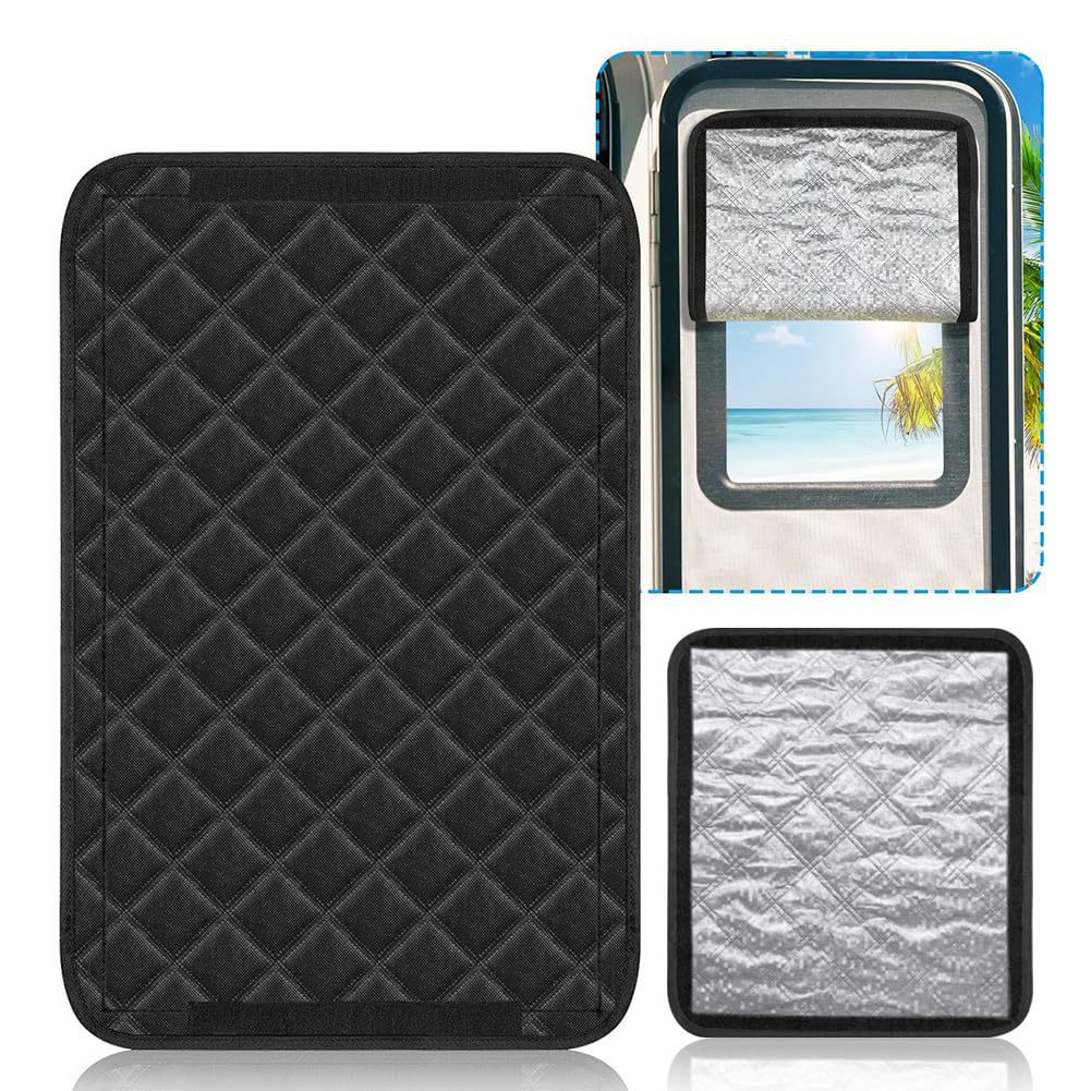 Cross-Border Rv Blackout Aluminum Foil Window Foldableable Sunshade Travel Camping Style Side Shield Suitable for Rv Car Sunshade