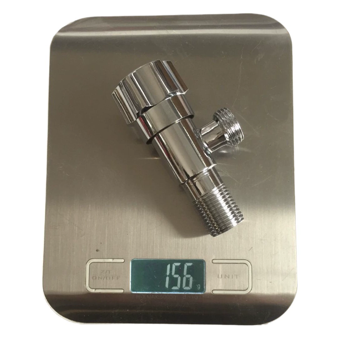 Угловой клапан из нержавеющей стали 304, Взрывозащищенная ванная комната, красный и синий колесный треугольный клапан, холодный и горячий, большой поток воды на входе, остановка воды