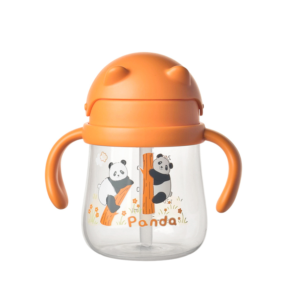 Fabricante de origen Taza de agua para niños Taza de pico de pato Taza de paja Taza de plástico Taza de agua 360 Serie completa de tazas para bebés
