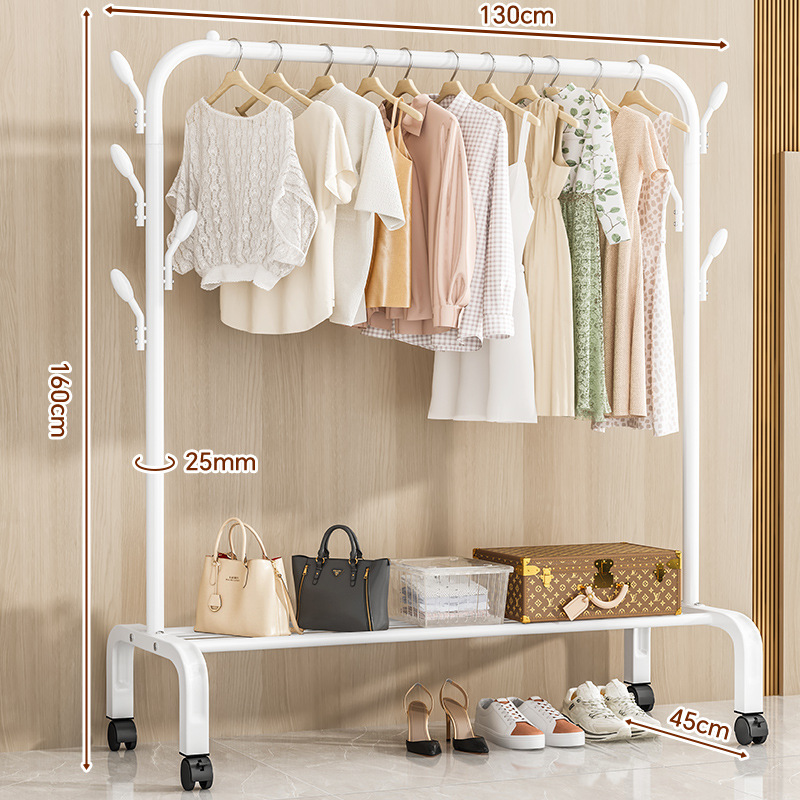 130cm 화이트 + 후크 7개