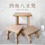 四脚结构无钉家用换鞋凳