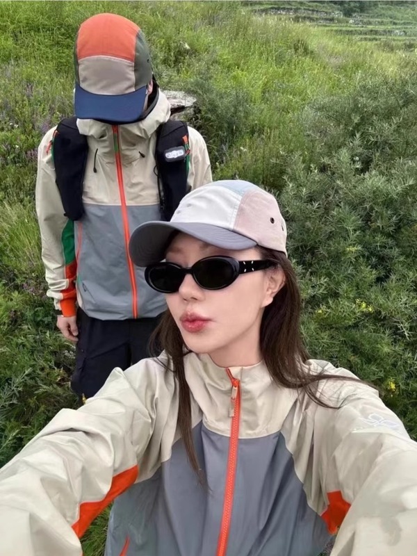 NASALIKE台州鸟家硬壳LT冲锋衣SV7防风防雨蛇年限定黄金蟒登山服|undefined