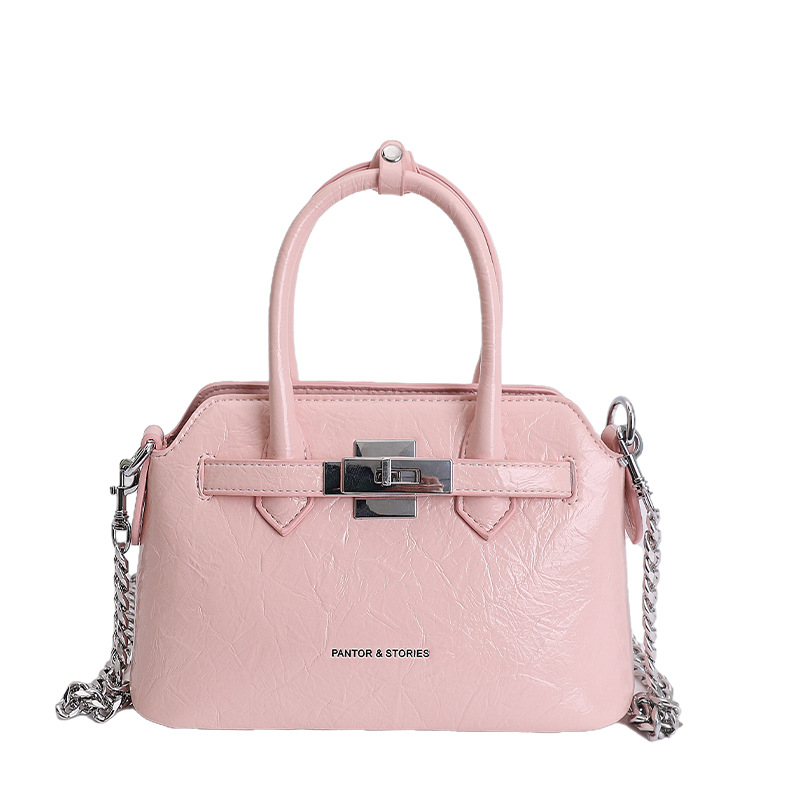 2026 nuevo bolso de concha simple textura de moda diseño de color sólido casual retro moda diaria bolso de hombro para mujeres image 6