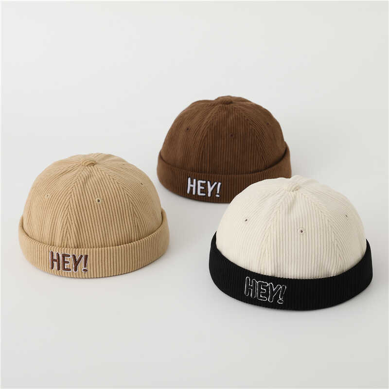 Sombrero para bebés otoño y invierno estilo coreano pequeño sombrero de moda primavera y otoño para bebés niños meandruel sombrero de piel de melón