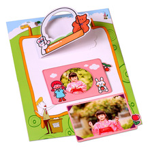 幼兒園成長手冊檔案制作裝飾材料小機關卡配件diy兒童模板相框貼