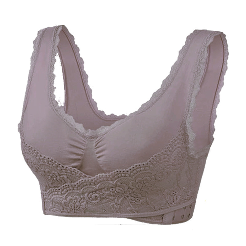 6xl frontal Cruz hebilla lateral Sujetador deportivo inalámbrico ajustable push up yoga running LACE Edge soporte de pecho chaleco image 15