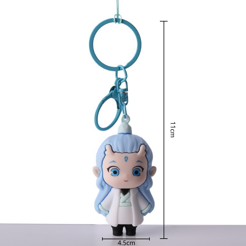 Caja ciega de Nezha Dong Dong Le Chao jugar popularidad en línea caja ciega juguetes para niños muñecas estandos de muñecas pequeñas mercancías popularidad en línea