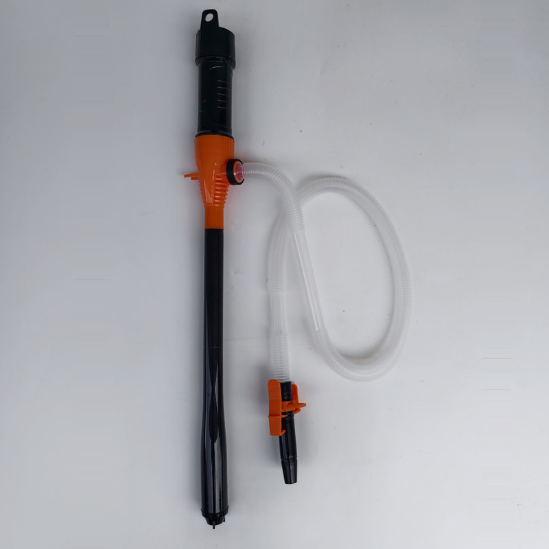 Electric oil pump, portable emergency oil extractor for vehicles, detachable battery-powered water pump, used for transferring gasoline and diesel, with suction hose