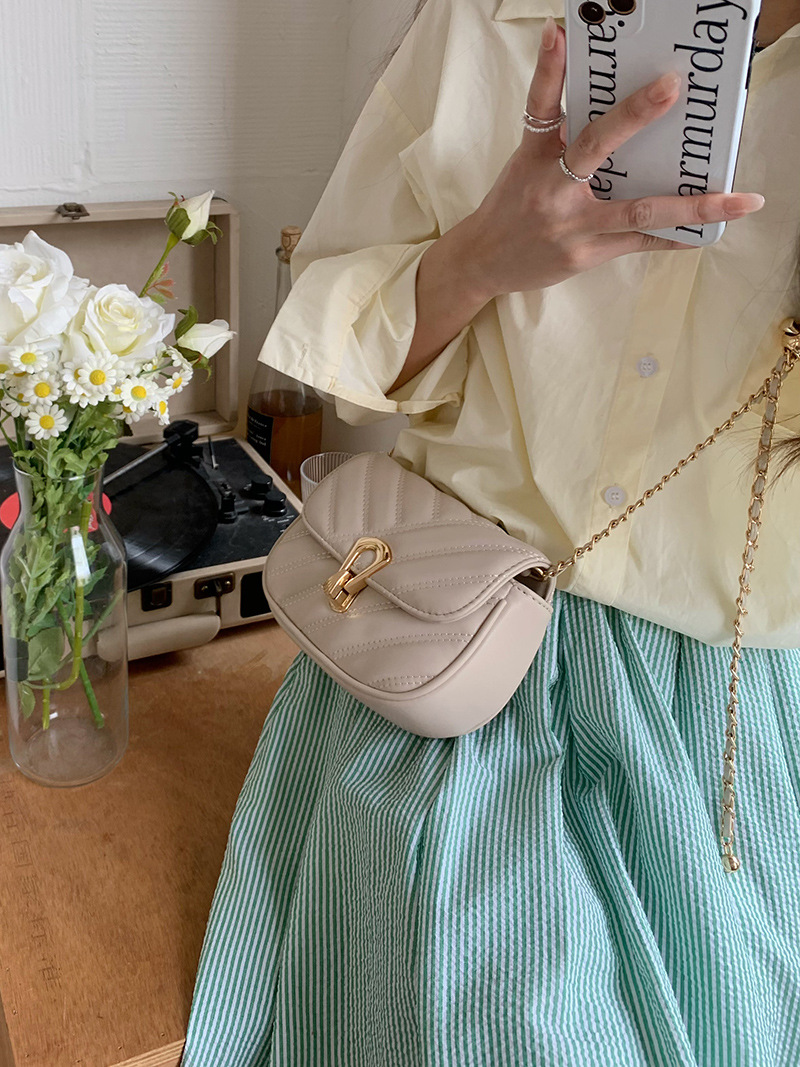 Xiaoxianfen Line kett naiste uue tekstuuri ja temperamendi jaoks Desin Sinle õlg, ristkeha väike ruut_voghion.com