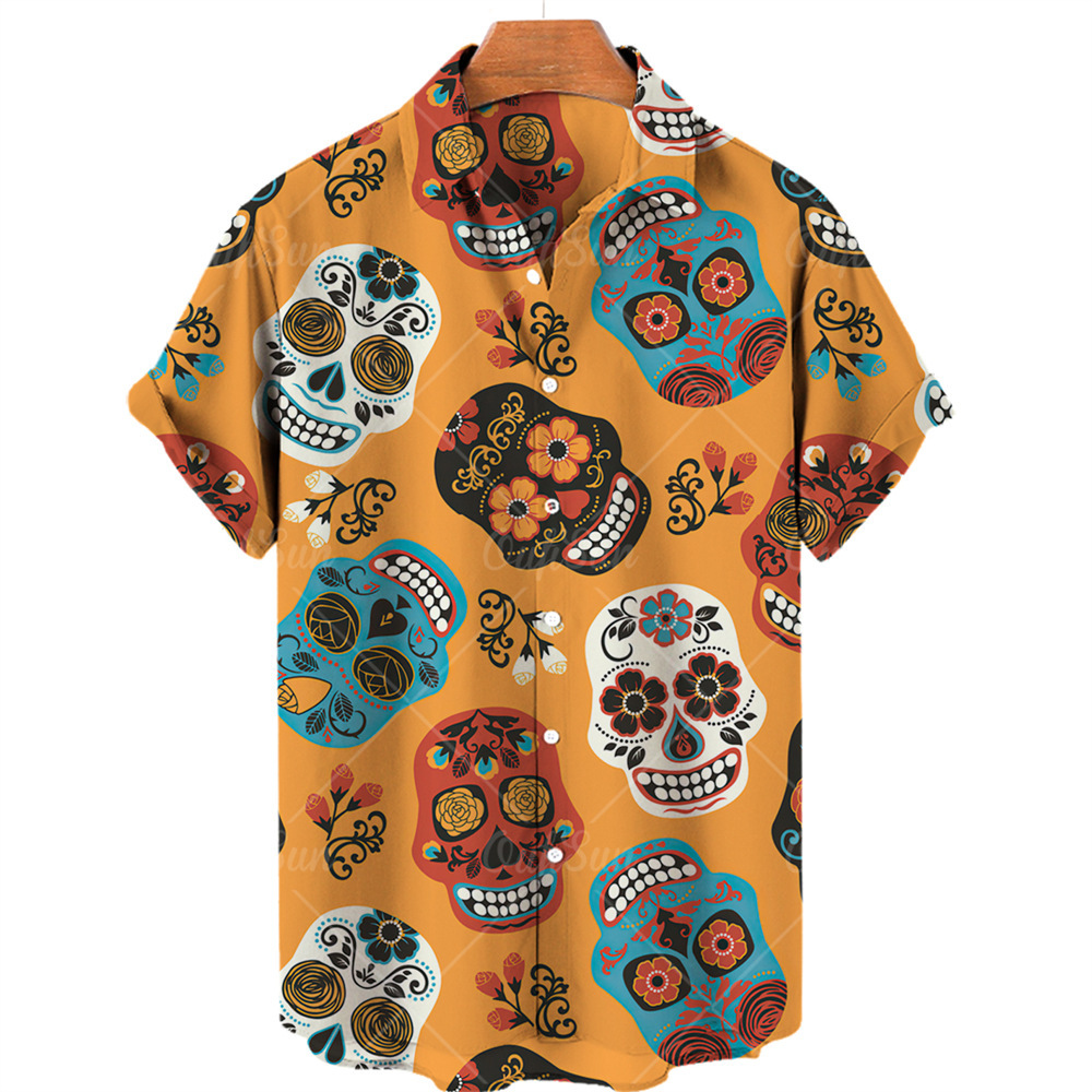 Hombres Floral Ditsy Blusa Ropa Hombre display picture 4