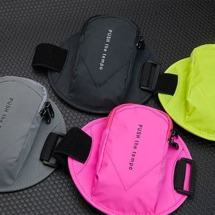 Running mobile phone arm bag men's and women's sports wrist bag cute mini men's and women's change mobile phone case fitness equipment arm case