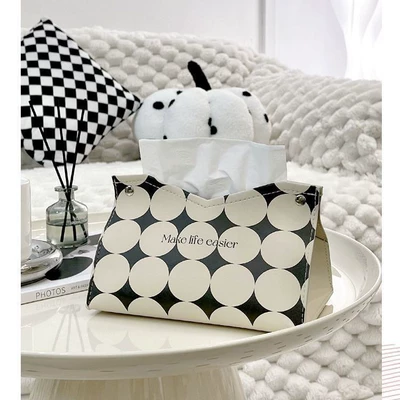Desktop Storage Artifact Guest Dining – Car tissue box/set