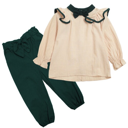 Girl's Fashion Outfit Spring New Stylish Mid-child Spring and Autumn Trendy Girl Spring Clothes 10 Years Old