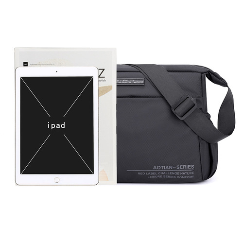 Ottam horizontal single shoulder crossbody bag casual large capacity outdoor travel bag multi-compartment bag minimalist 8620#