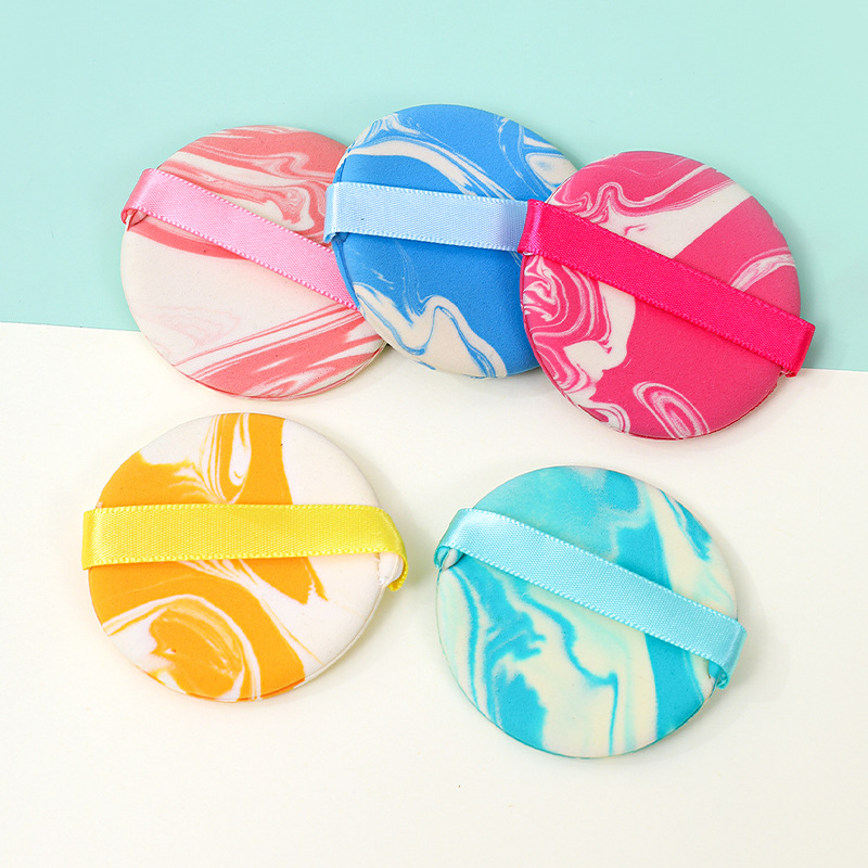 Transfronteriza personalizada de doble color cojín de aire polvo de polvo no comer polvo de impresión de cojín de aire de tres colores LOGO herramientas de maquillaje al por mayor