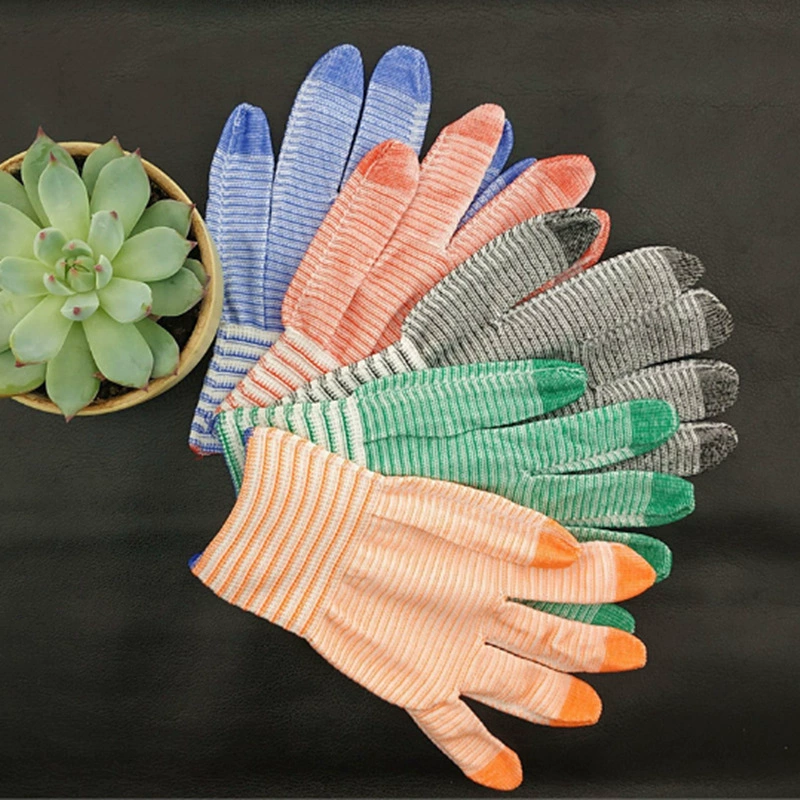 13-контактные нейлоновые перчатки, высокоэластичные впитывающие пот дышащие маленькие перчатки из марли с сердечником, женские Рабочие перчатки на рабочем месте