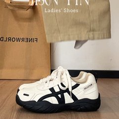 阿甘鞋复古德训鞋女2025秋季新款百搭舒适板鞋透气百搭休闲运动鞋
