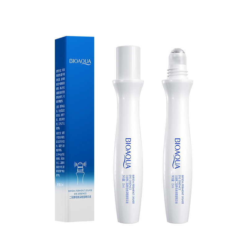 Boquanya levadura dividida brillo esencia de los ojos hidratante cuidado de los ojos se desvanecen Círculos oscuros Crema para los ojos
