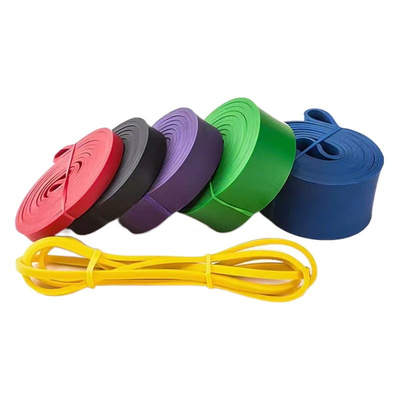 Yoga elastic band elastic rope pull piece men's and women's fitness resistance band pull rope strength training back stretch band