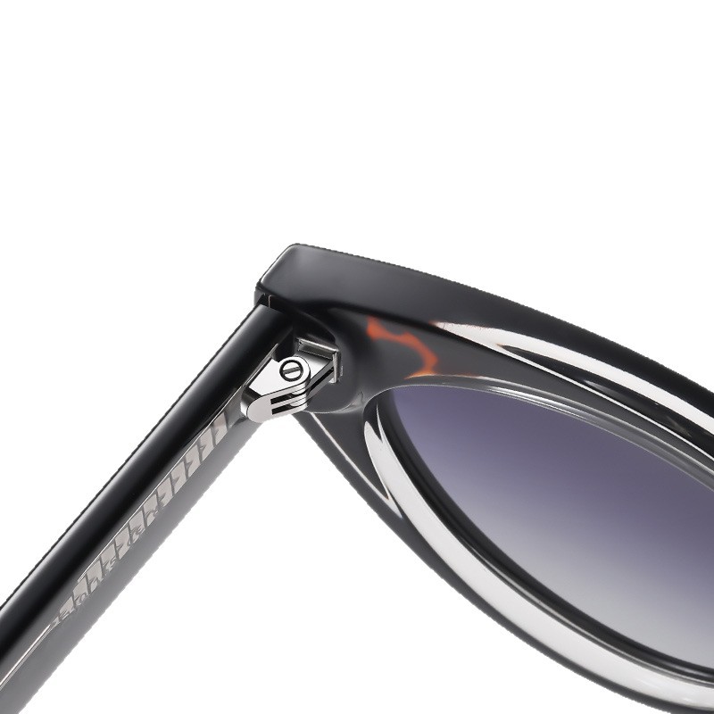 Nuevas gafas de sol de hoja S26105 Gafas retro anti-azul de moda europea y americana Gafas de sol polarizadas para mujer de tiro callejero