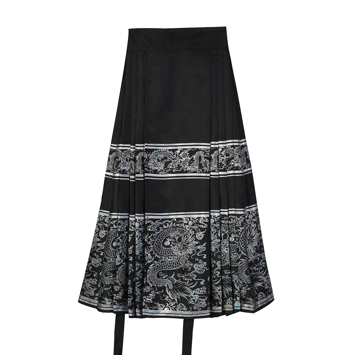 Diseño original Longyan estilo chino mejorado Han elemento chaqueta de mujer caballo caballo vestido conjunto 8779 image 10