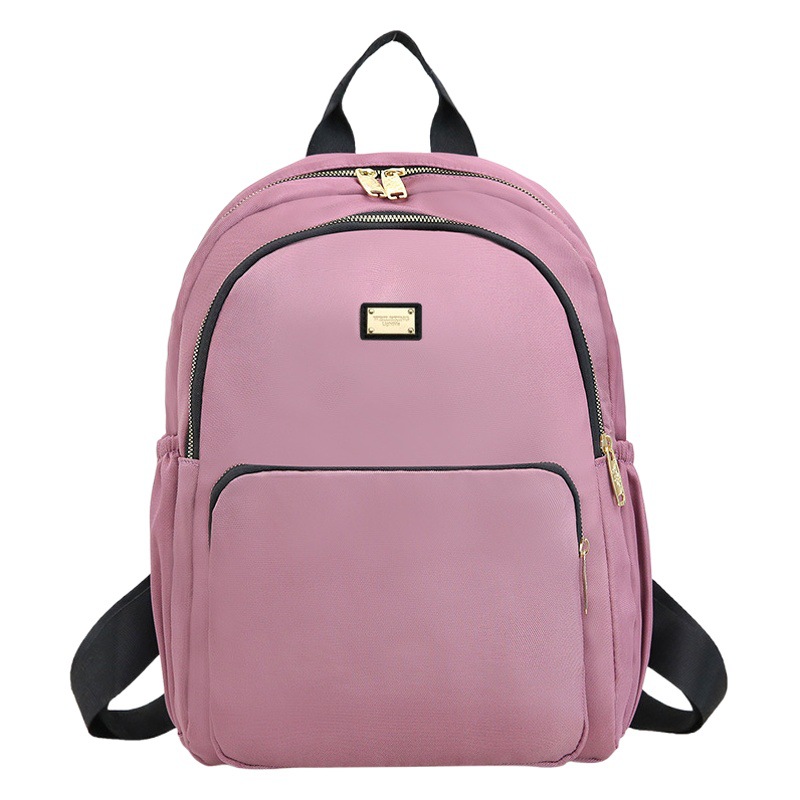 Mochila de nylon de estilo coreano mochila de viaje de moda de las mujeres bolsa de viaje de gran capacidad para las mamás de mediana edad