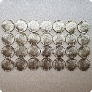 American Antique Original Morgan Coins P Version S Version O Version 96 Antique Commemorative Coin Replicas from Foreign Countries