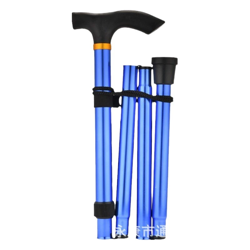 Треккинговые палки для активного отдыха, складные 5-секционные телескопические ультралегкие трости, портативные трости для пожилых людей, походные палки