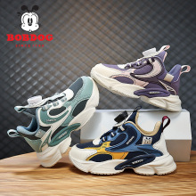 清仓特价童鞋2025秋冬款男童运动潮鞋时尚旋转扣男女童运动鞋现货