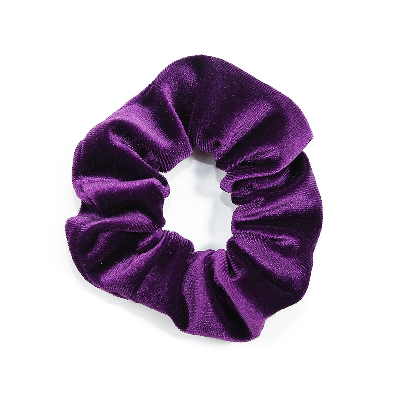Hair Scrunchie (Swan) multicolour, European style, simple elegant design, 9.5×3.5 cm