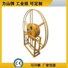 大型自动伸缩工业用耐温耐压电动卷盘 超重型弹簧驱动电缆卷轴