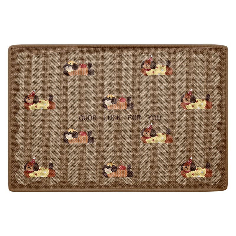 Alfombrilla de puerta transfronteriza Alfombrilla de pie resistente a la suciedad en la puerta Alfombrilla de pie personalizable fuera de la puerta Alfombrilla de puerta de entrada Alfombrilla de entrada Alfombrilla de pie