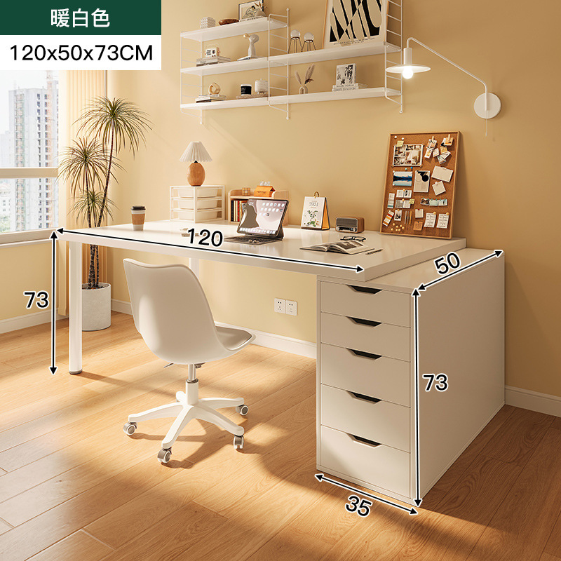 Mesa de escritorio para dos personas, mesa de computadora moderna, dormitorio, mesa de estudio simple, mesa de escritura, mesa de trabajo