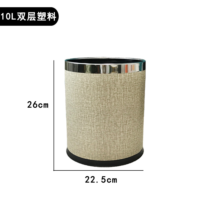 Doble anillo de plata de plástico de albaricoque tejido liso