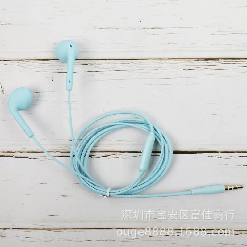 Подходит для наушников Apple, проводные внутриканальные наушники типа «макарон» с разъемом 3,5 мм, в упаковке, цвет «макарон» U19.