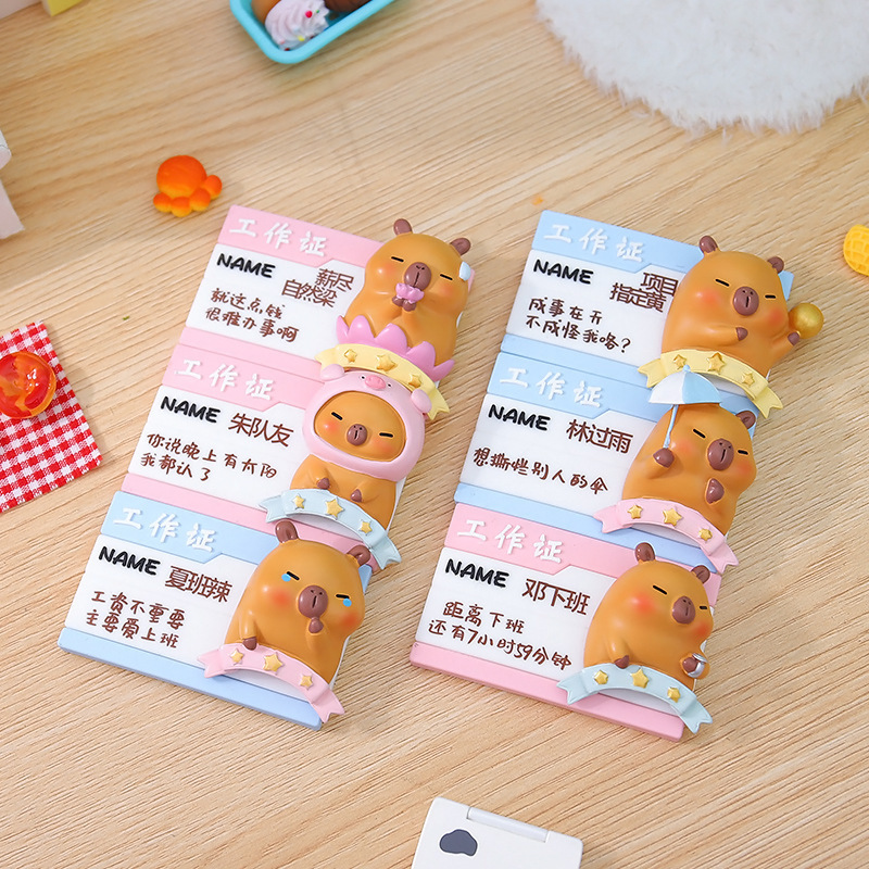 New Creative Dolphin Work Badge Refrigerator Magnet Cute and Fun Decorative Ornaments Wholesale from Manufacturer