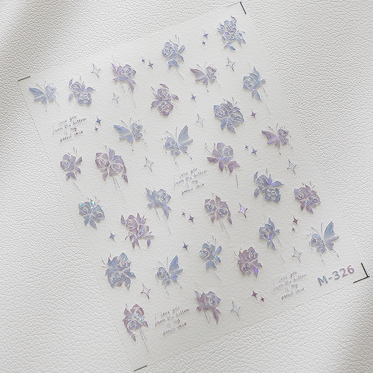 Light Purple Rose Butterfly