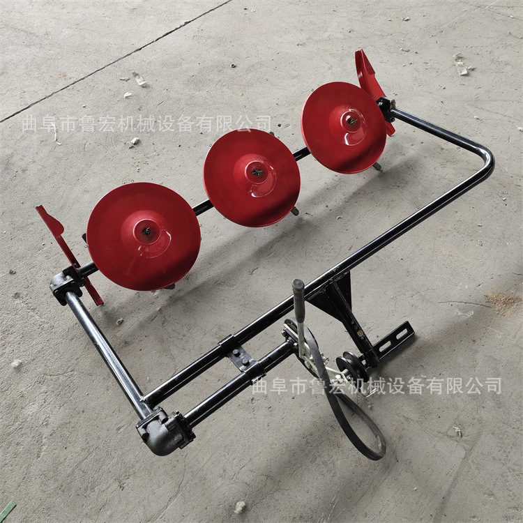 山东手扶新款圆盘式割草机