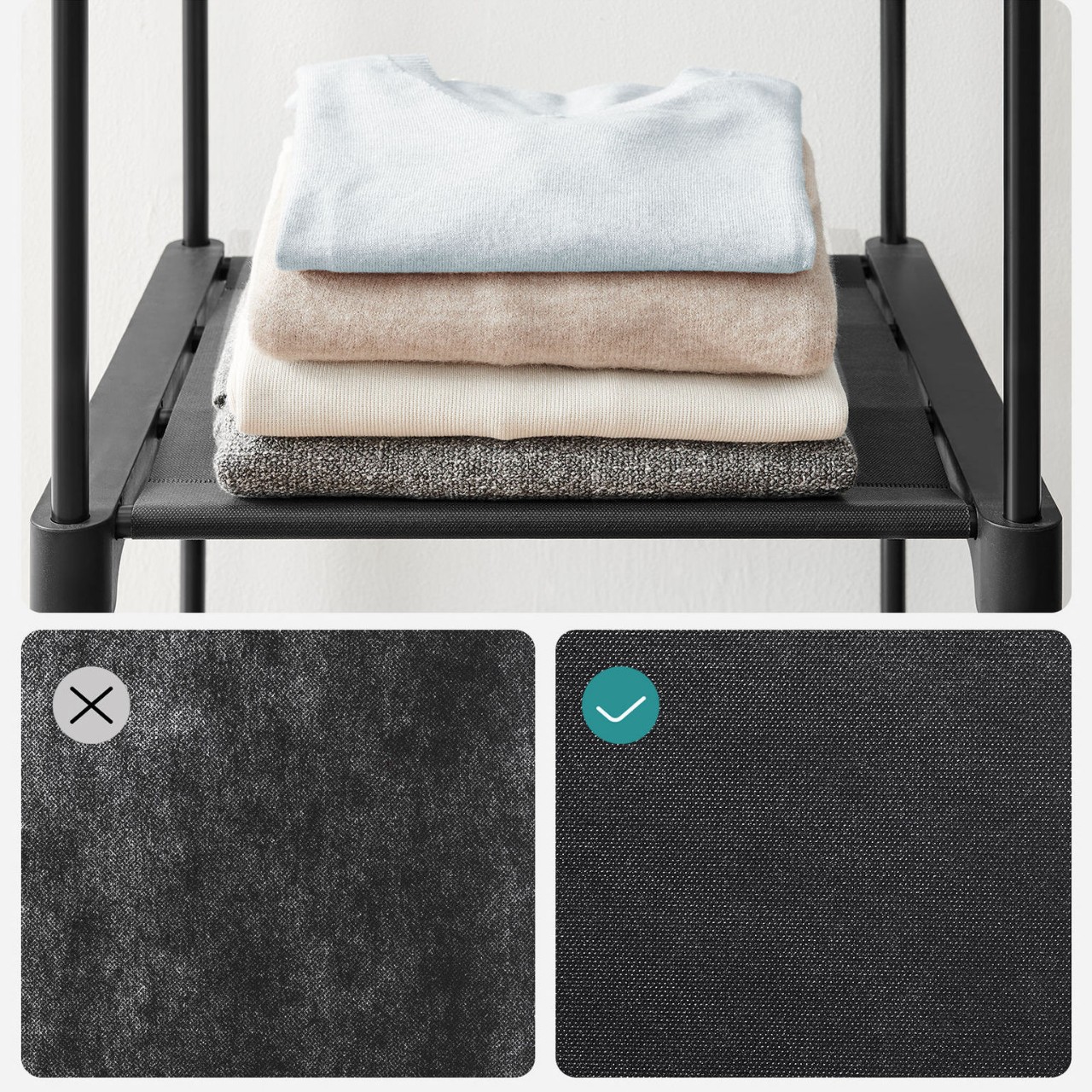 Venta caliente simple portable independiente armario de almacenamiento con 2 perchas de partición