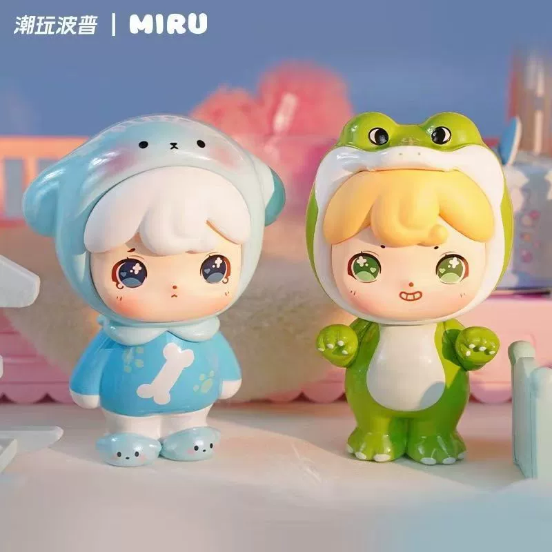 Genuine Pop Honey Dew MIRU Good Night Party Series Blind Box Cute Doll Figure Desktop Ornaments Gifts
