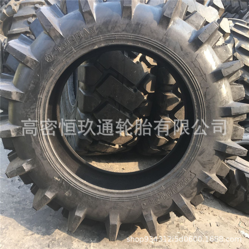 厂家销售水田高花轮胎12.4-28拖拉机轮胎12.4-24